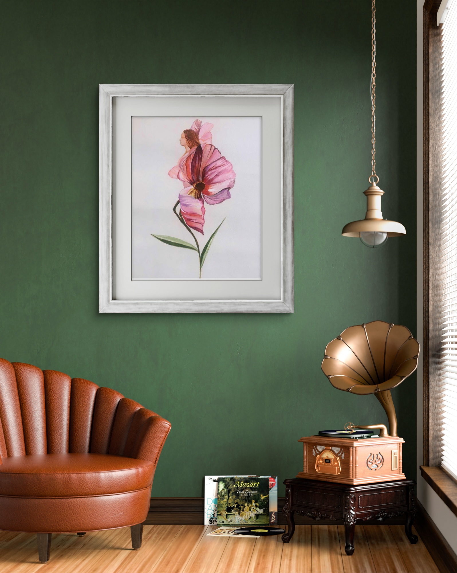Bloom series, Acrylic, Nature, Home decor, Wall decor, Artwork, Handpainted, Art, Painting, VistaPallette