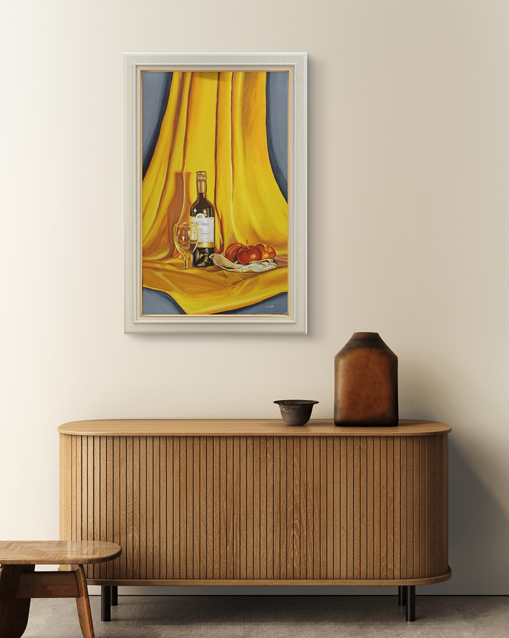 Vintage Wine, Oil painting, Modern, Vintage, Home decor, Wall decor, Artwork, Handpainted, Art, Painting, VistaPallette